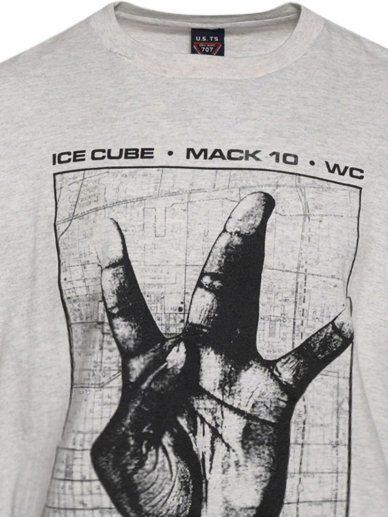 EARTHLING VIP hand-graphic westside connection t-shirt outlook