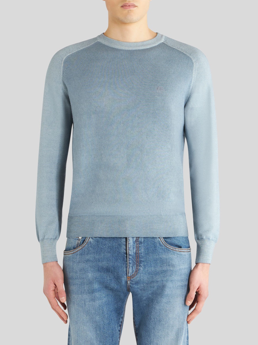 WOOL JUMPER WITH LOGO - 2