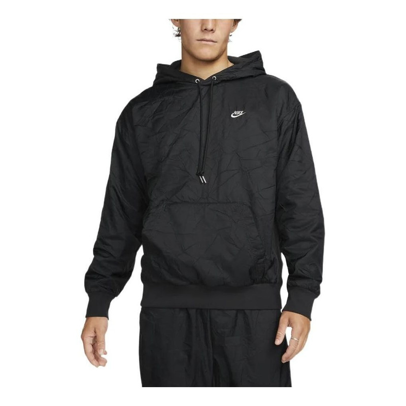 나이키 Sportswear 긴 소매 후드 '블랙' DQ4256-045 - 1