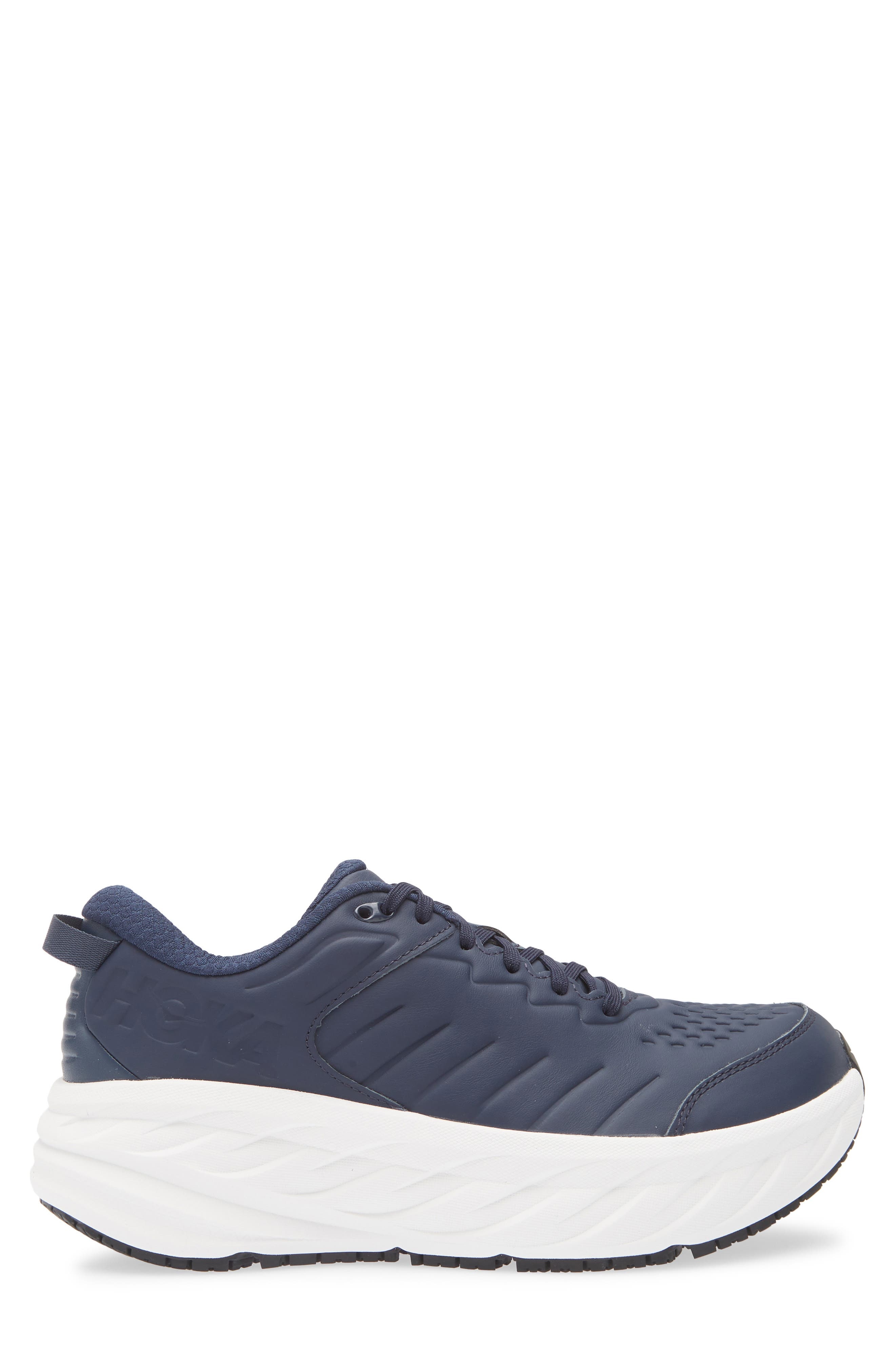 HOKA Bondi 8 Sneaker in Outerspace /White at Nordstrom - 3
