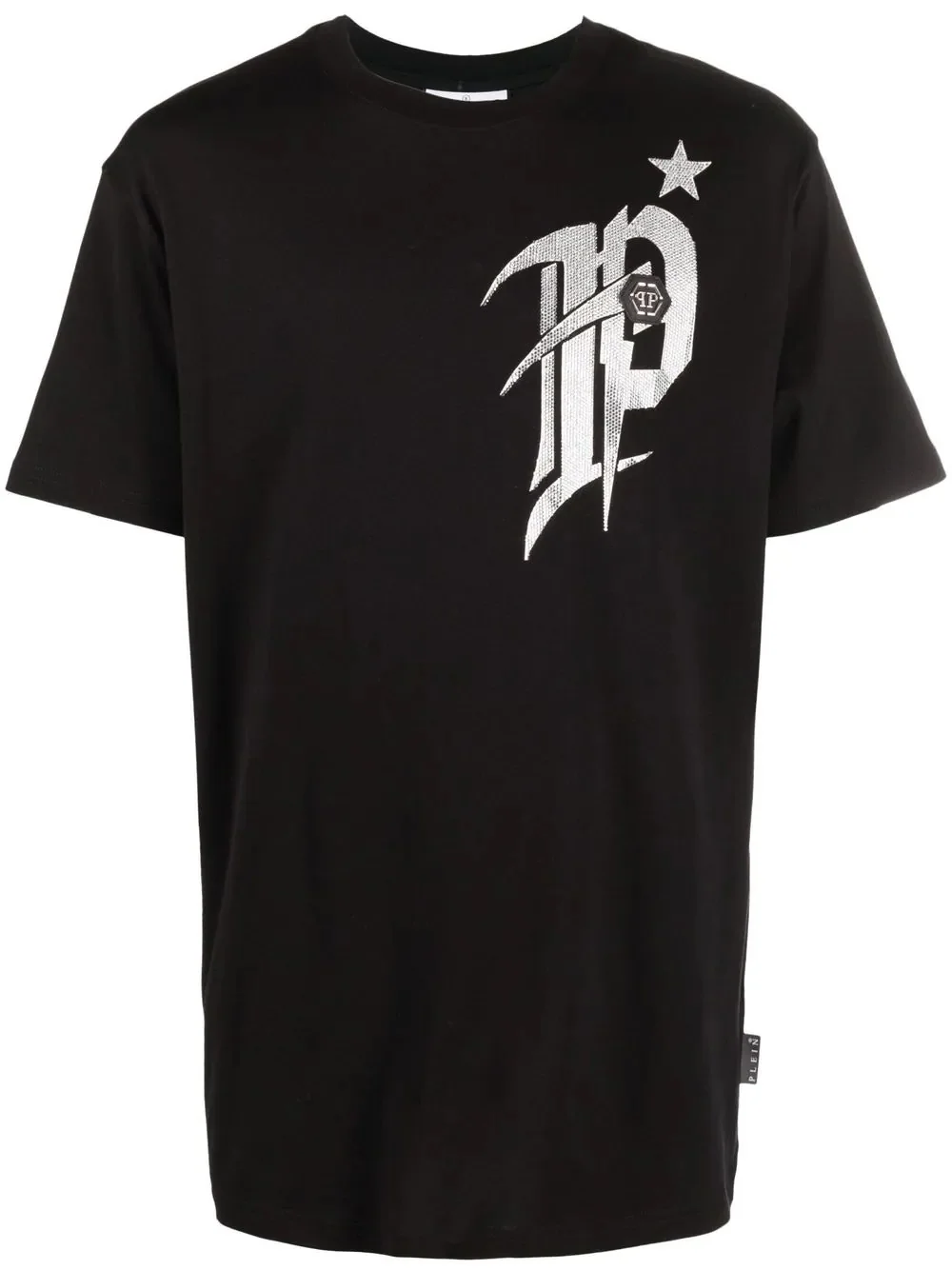 logo-print short-sleeved T-shirt - 1