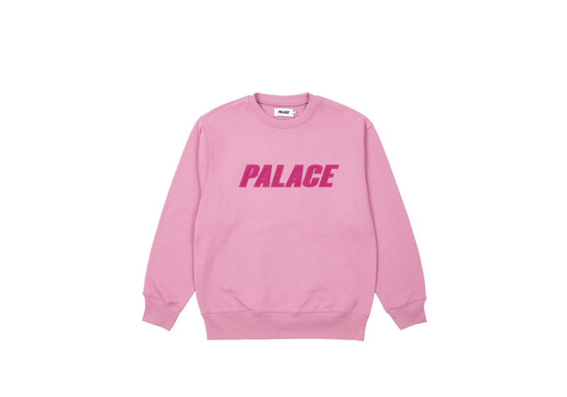 IRIDESCENT APPLIQUE CREW ULTRA MAUVE - 1