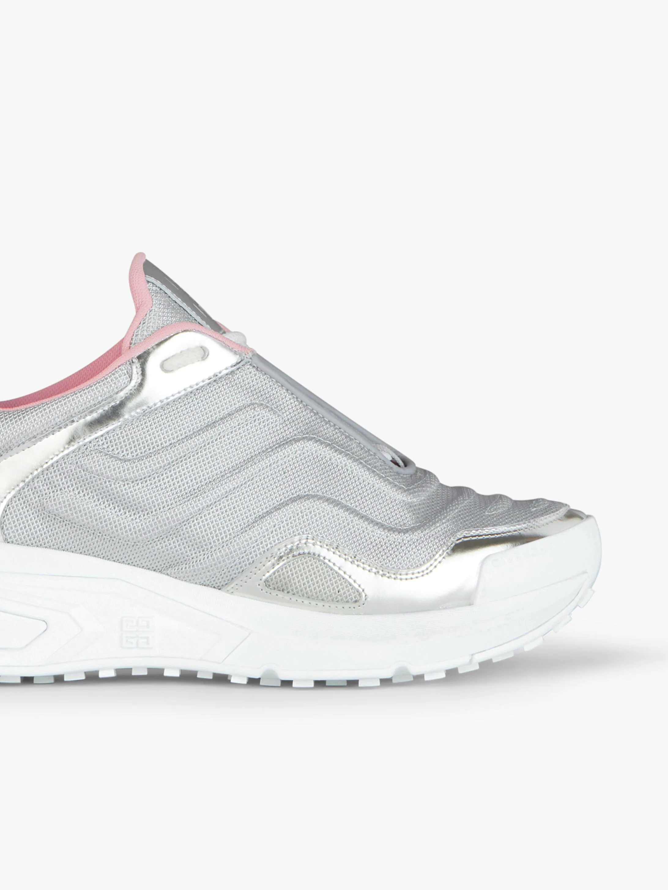 GIV 1 LIGHT SNEAKERS IN TECHNICAL CANVAS AND METALLIZED LEATHER - 6