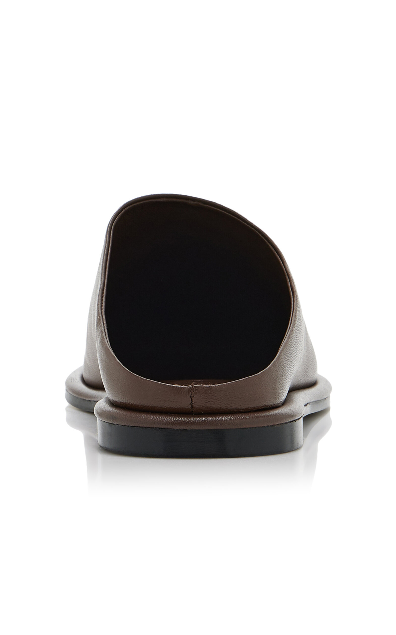 Spencer Leather Mules brown - 5