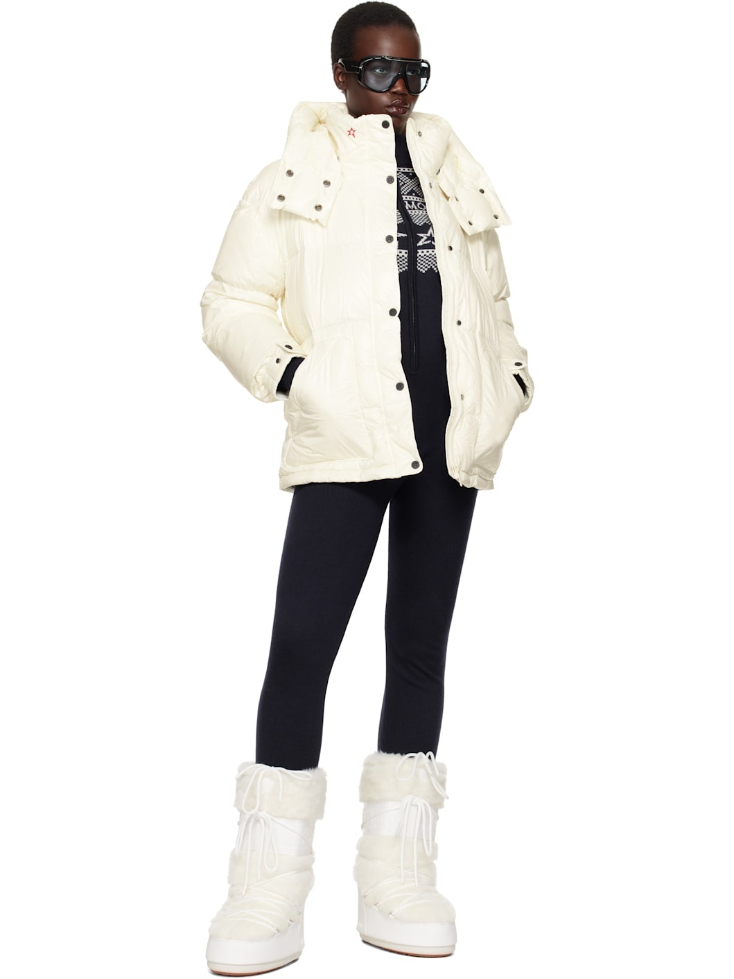 White Maya Down Jacket - 5