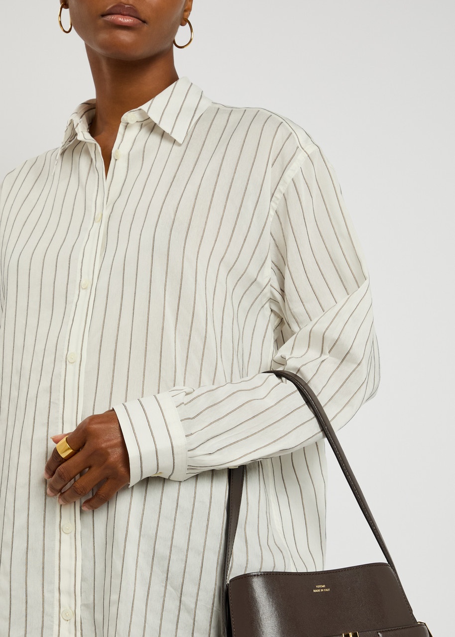 Toteme Striped Woven Shirt - 5