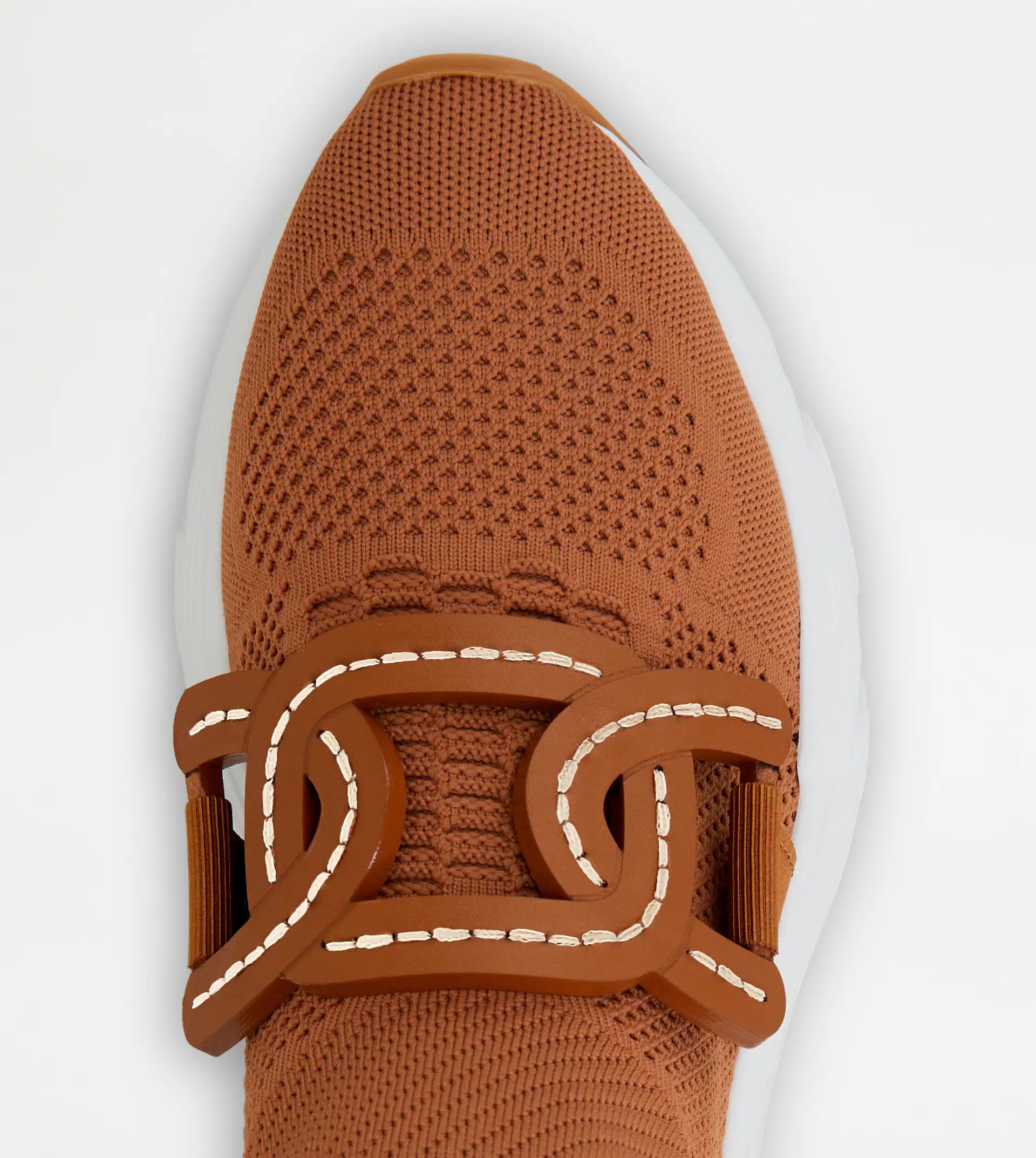 KATE SNEAKERS IN TECHNICAL FABRIC - BROWN - 5