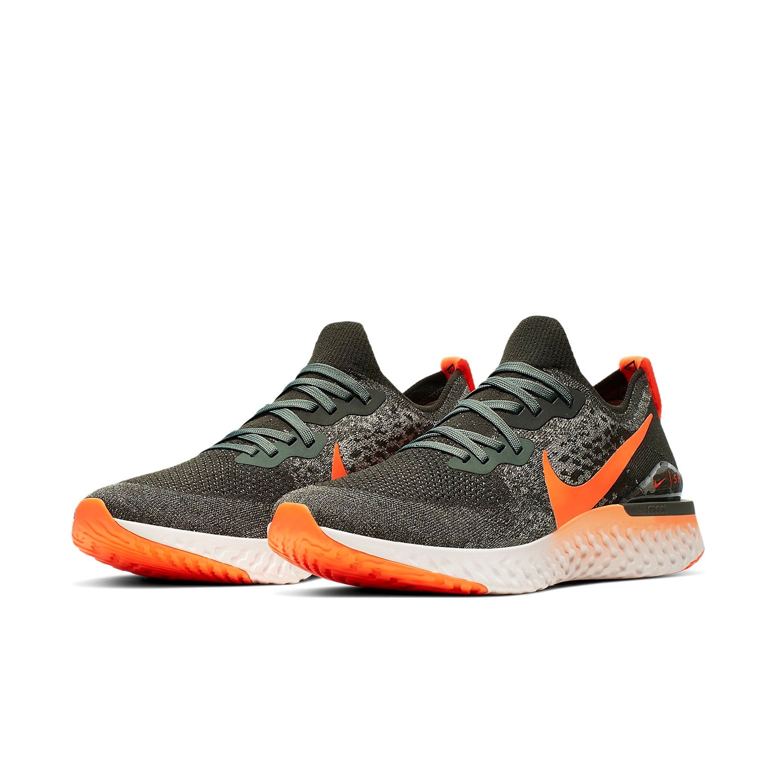 Nike Epic React Flyknit 2 'Black Orange' CJ7794-381 - 3