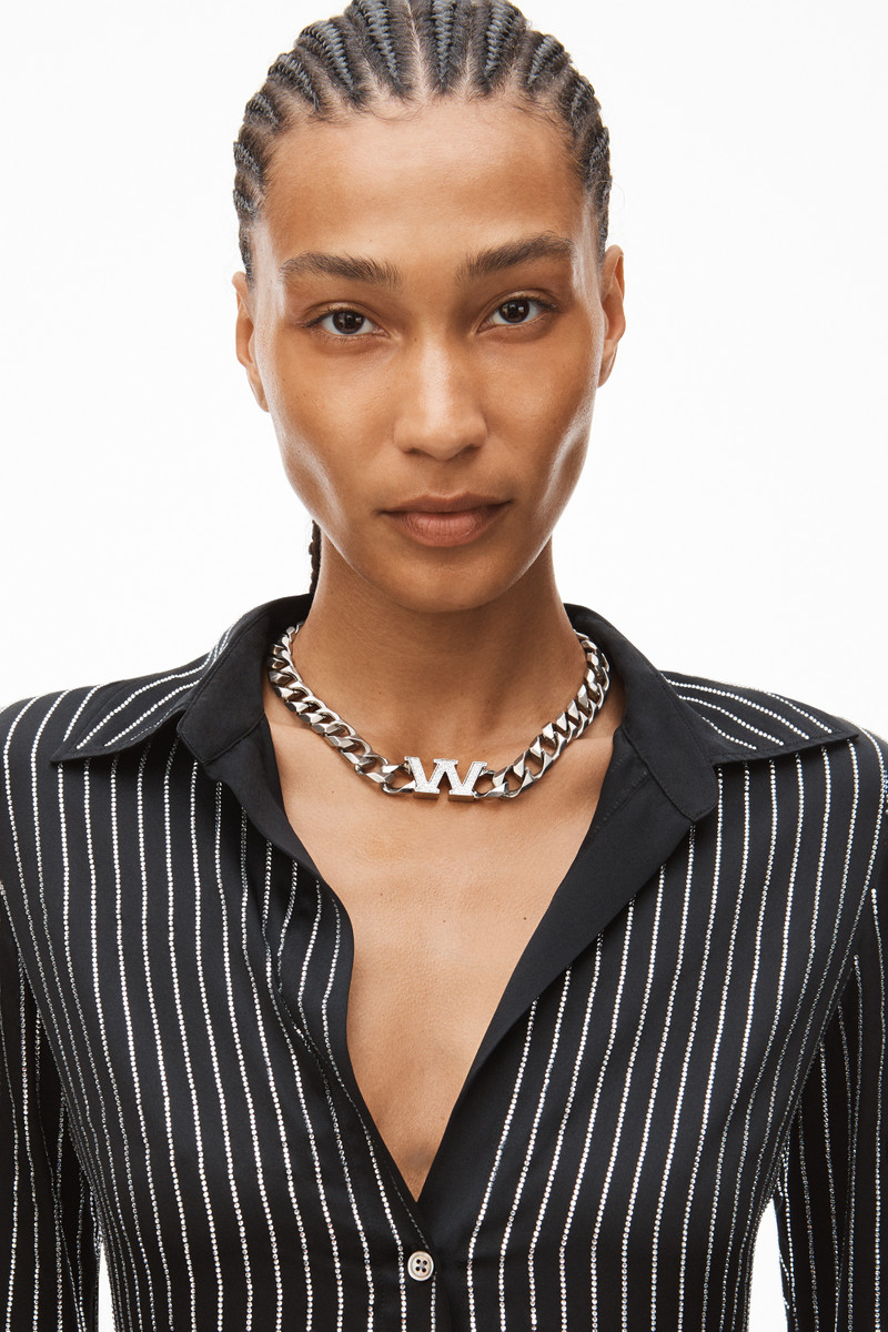 CUBAN LINK NECKLACE IN STAINLESS STEEL 3