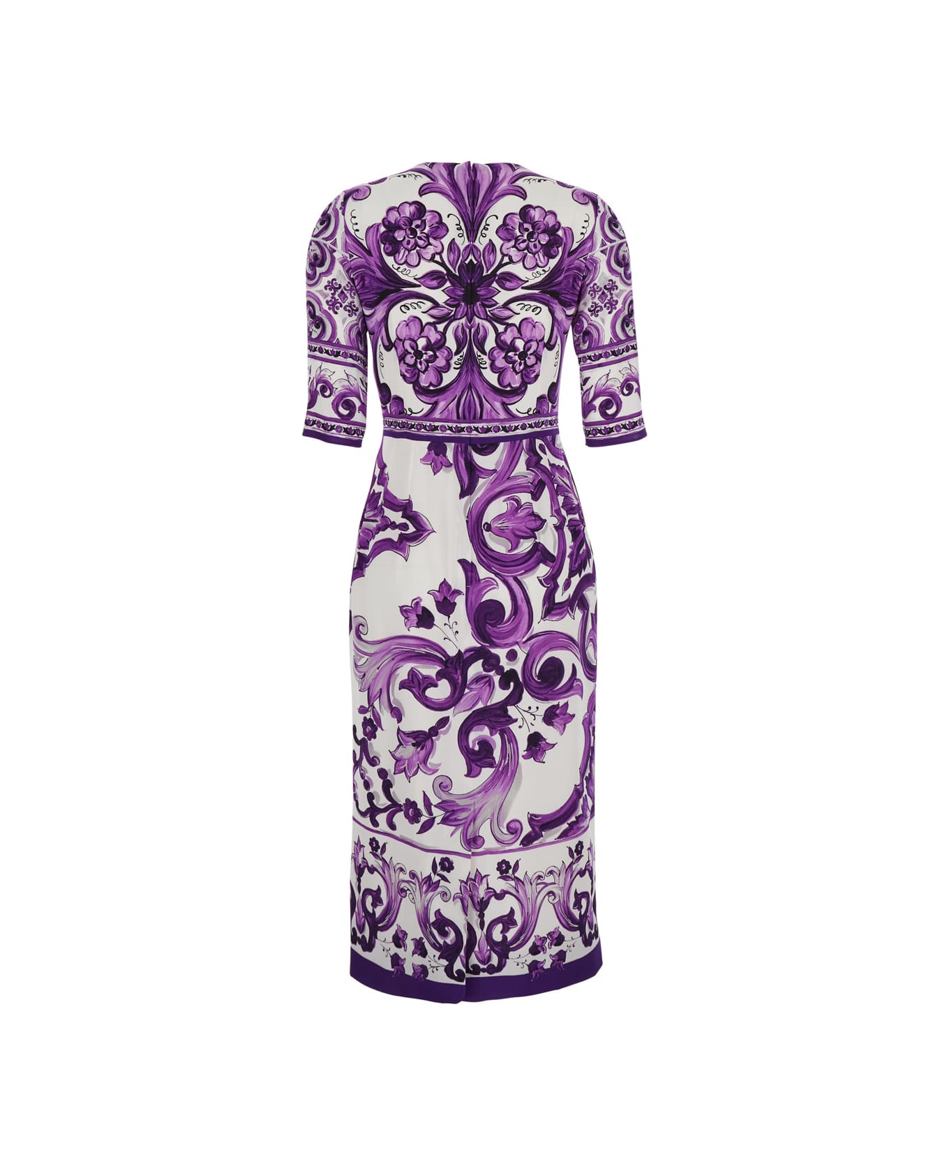 Maiolica Print Dress - 2