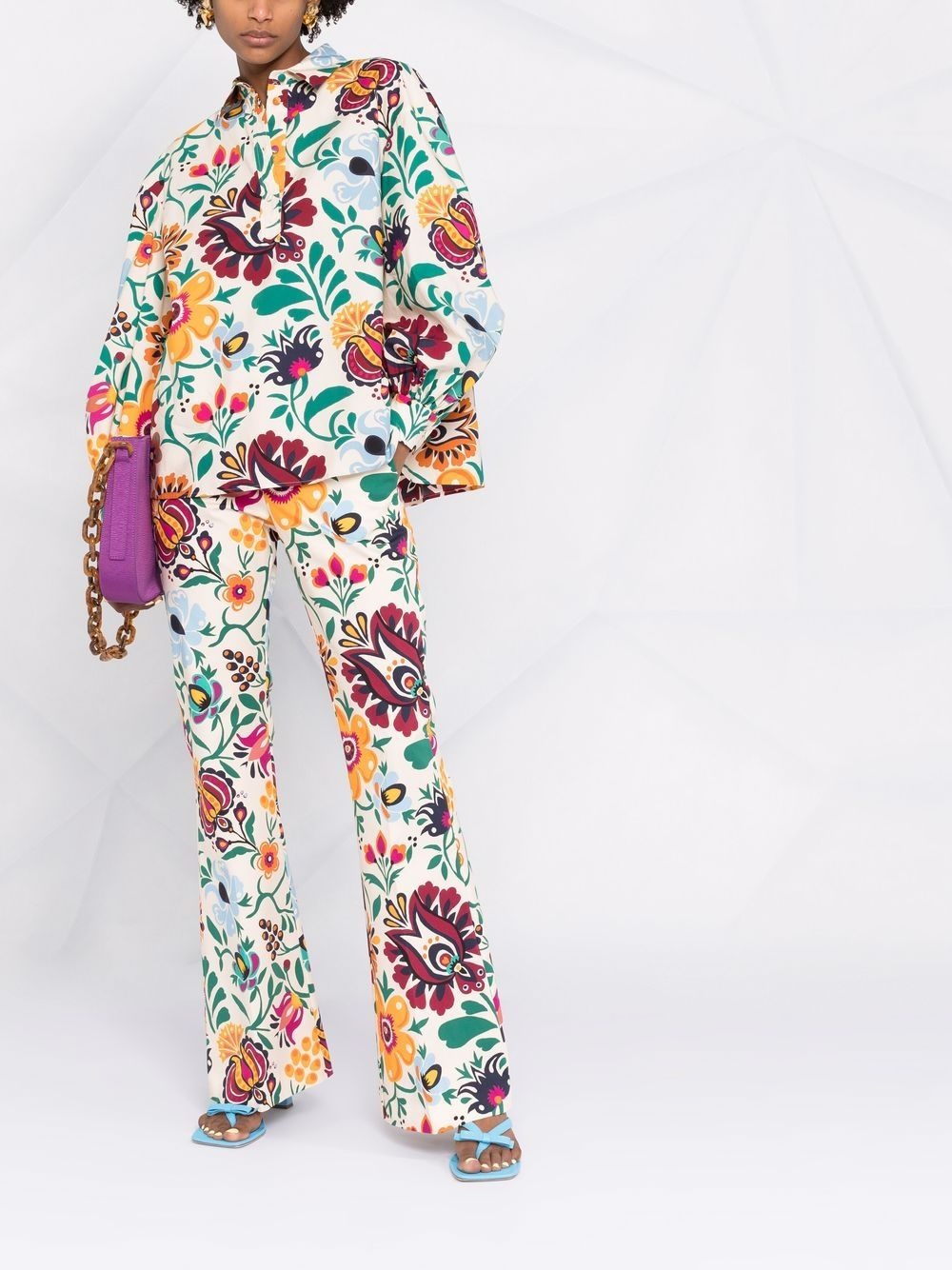 Poet floral-print shirt - 2
