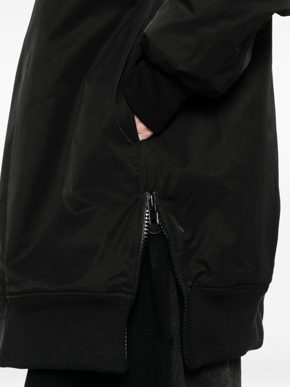 hooded pocket parka coat - 5