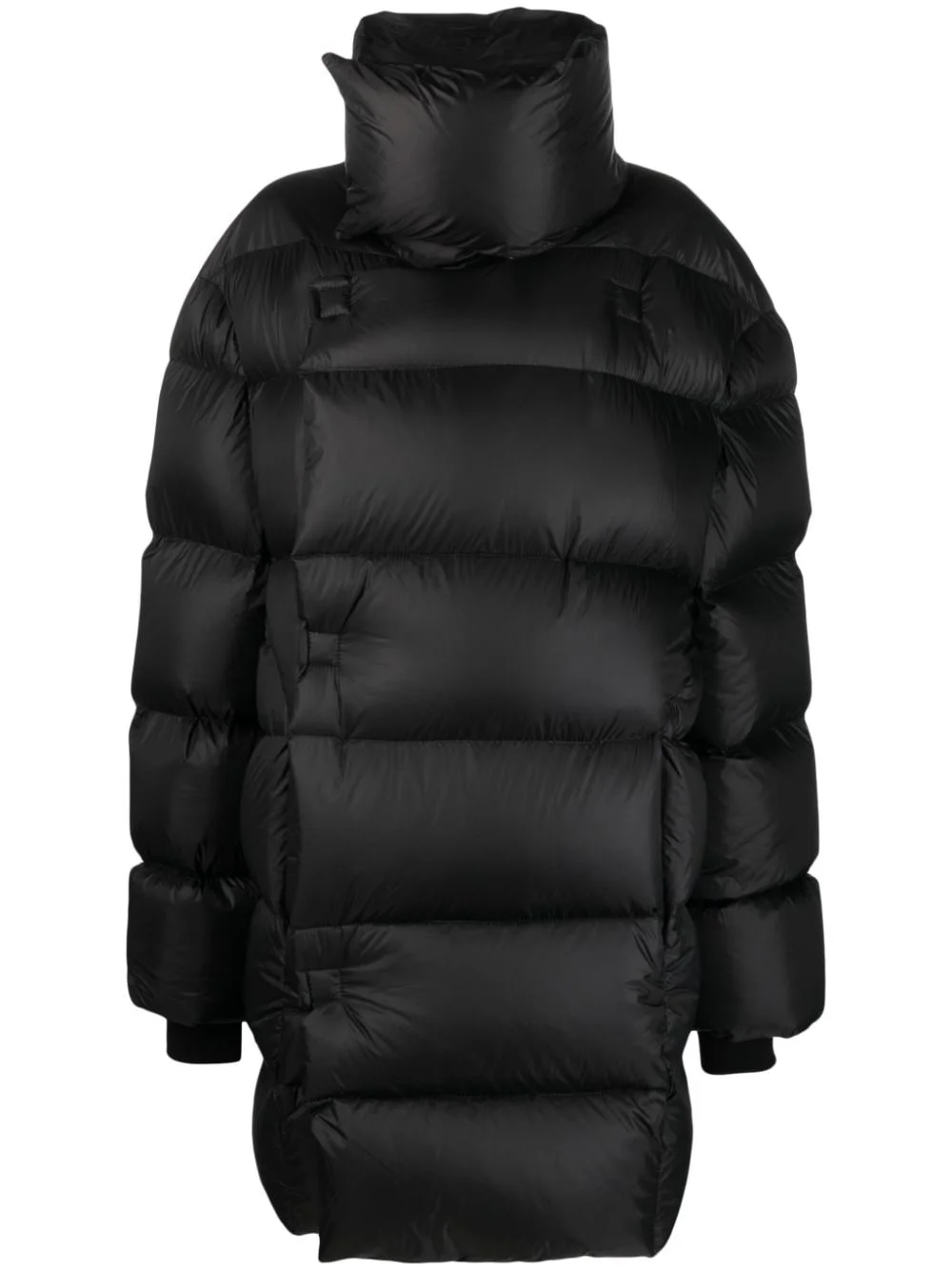 padded high-neck coat - 1