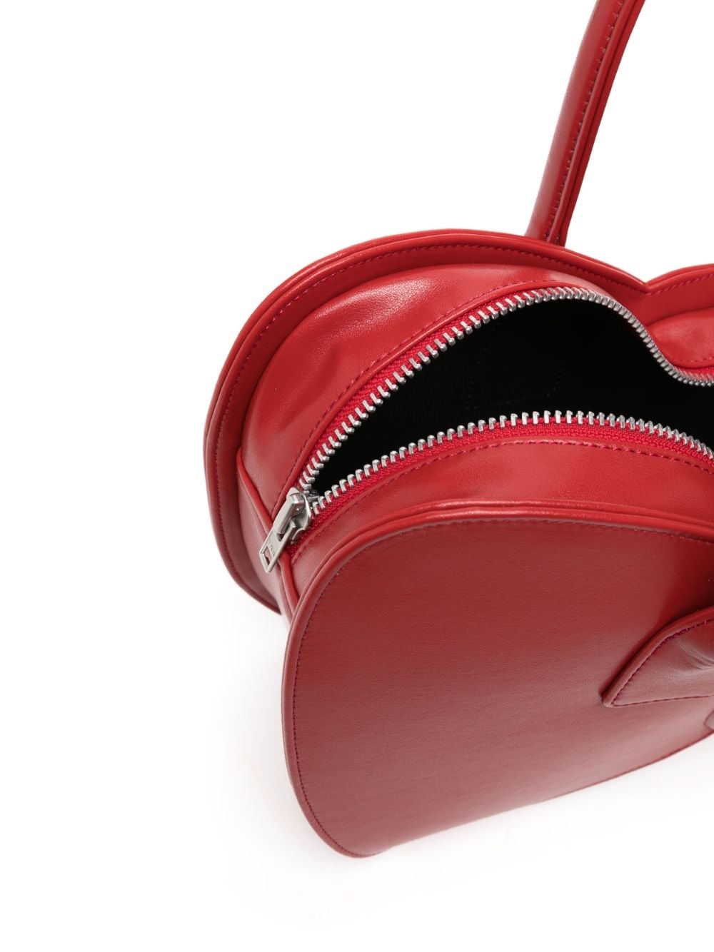 bow-shape leather bag - 5