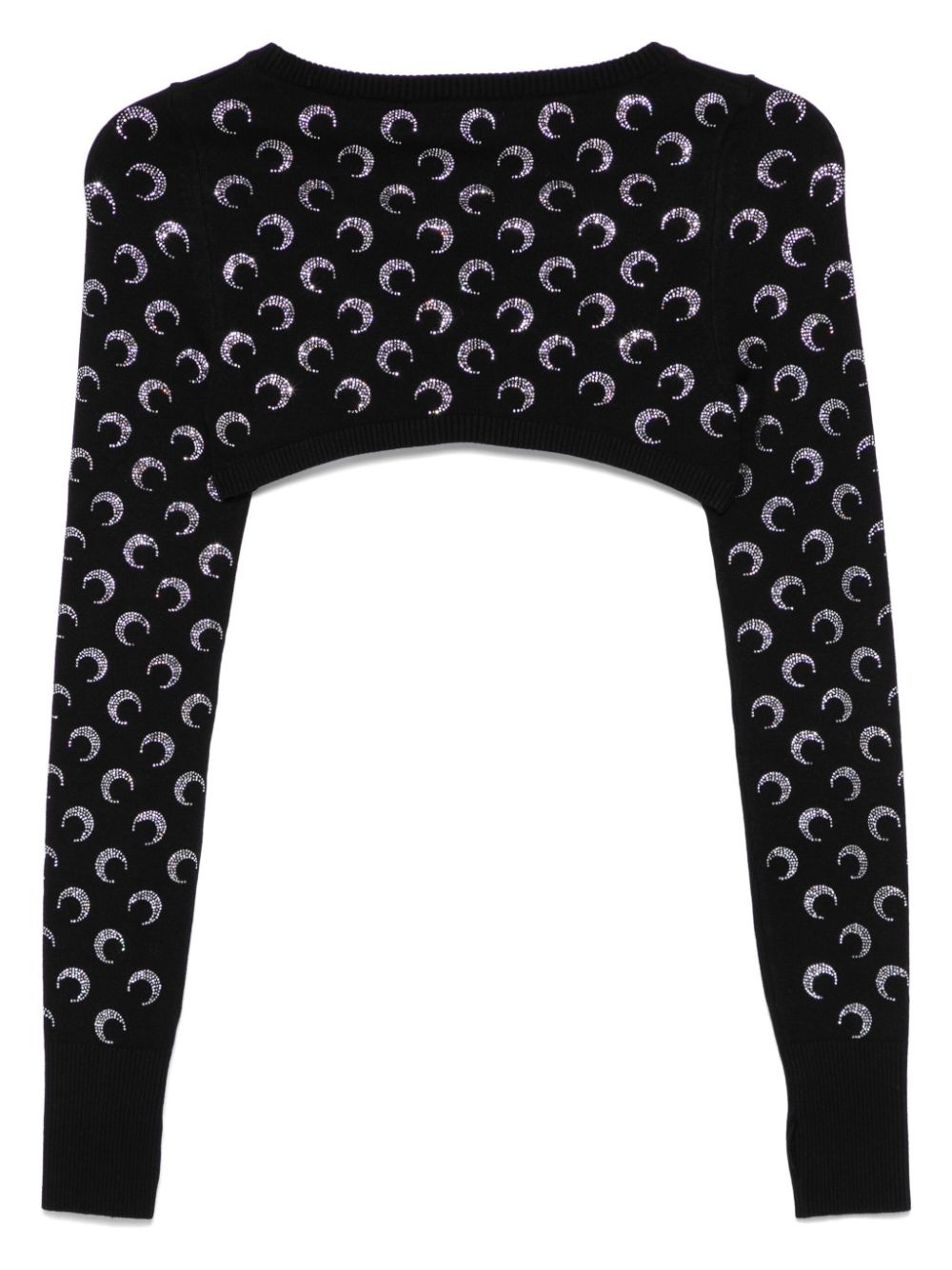 Moonogram-pattern sweater - 2