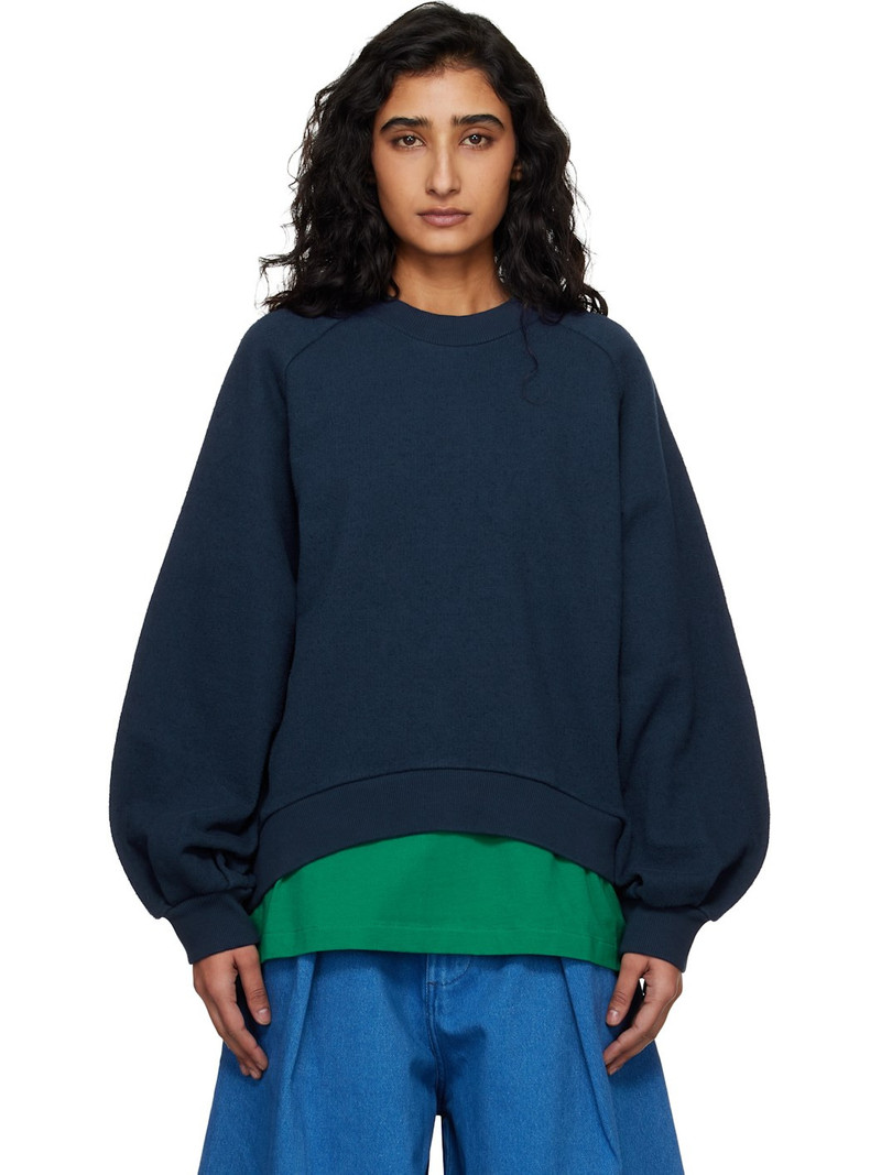 Navy Bellow Sweatshirt 1