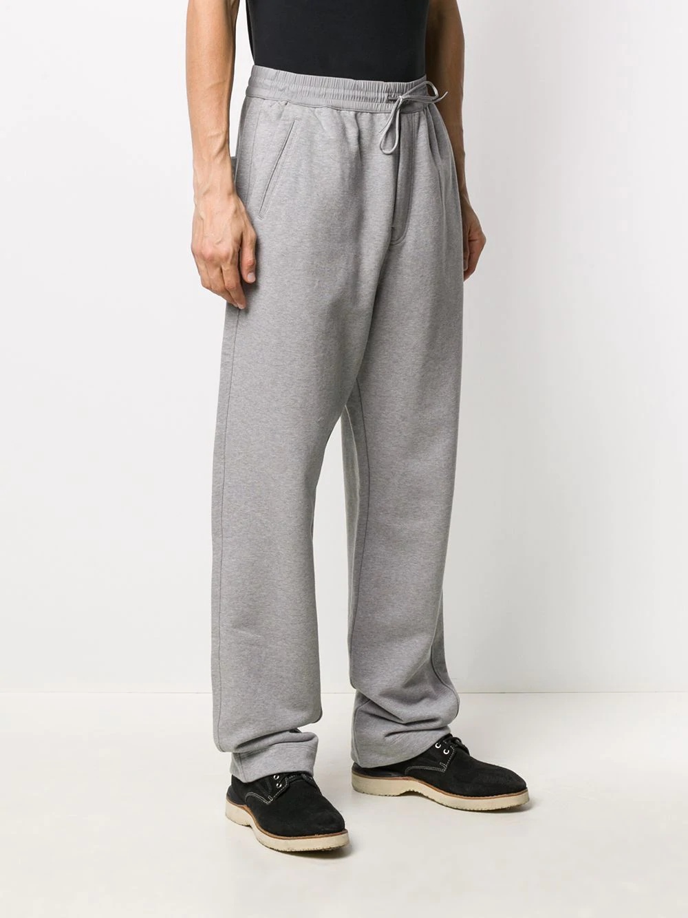 drawstring track pants - 3