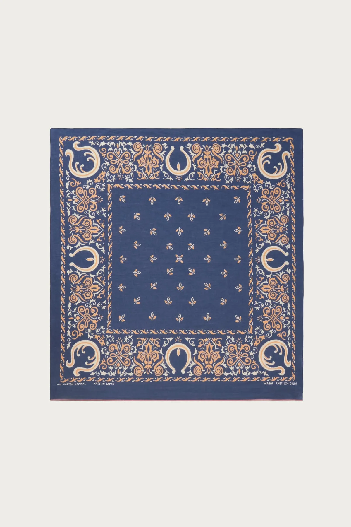 Fastcolor Selvedge Bandanna (ATLER NAJA) 30x30 - Navy - 1