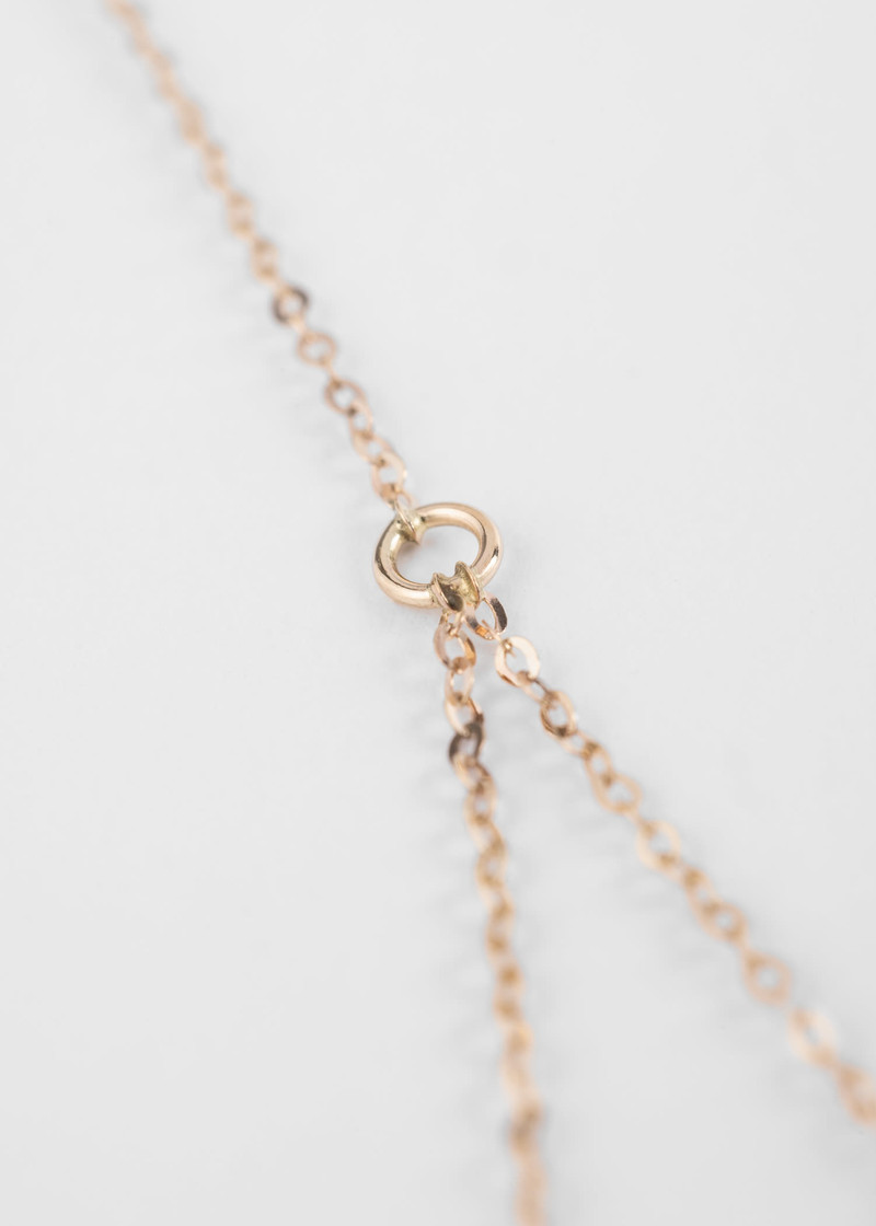'Charlotte' Gold Double Chain Necklace by Helena Rohner 4