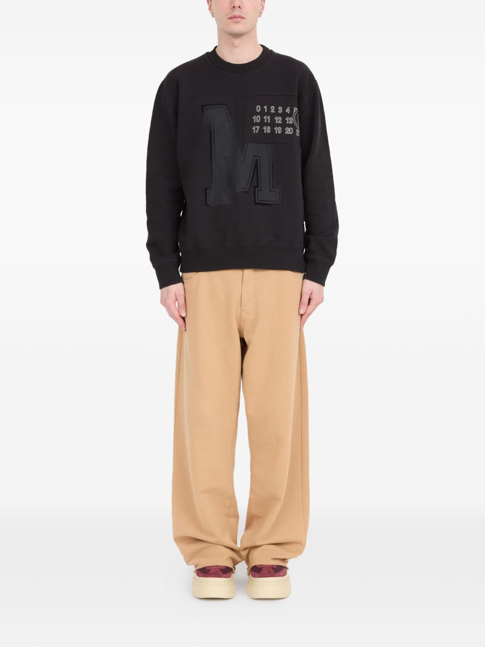 APPLIQUÉ LOGO SWEATSHIRT - 3