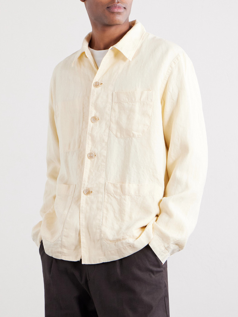 Perry Linen and Cotton-Blend Woven Jacket 3
