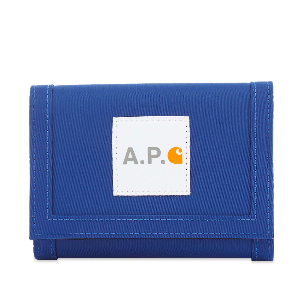 A.P.C. x Carhartt WIP Canvas Wallet - 1