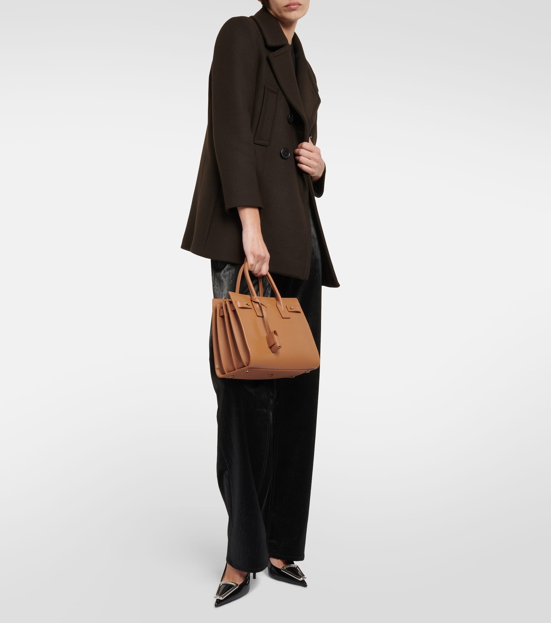 Sac De Jour Small leather tote bag - 5