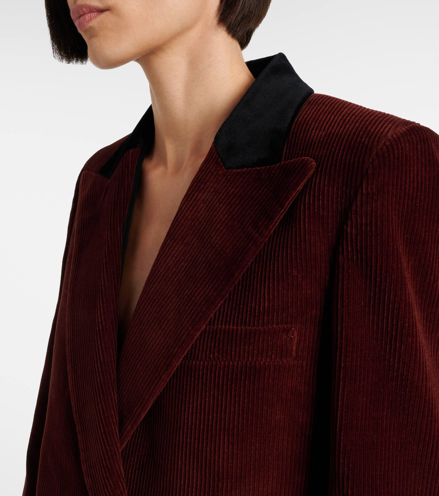 Everyday cotton corduroy blazer - 4