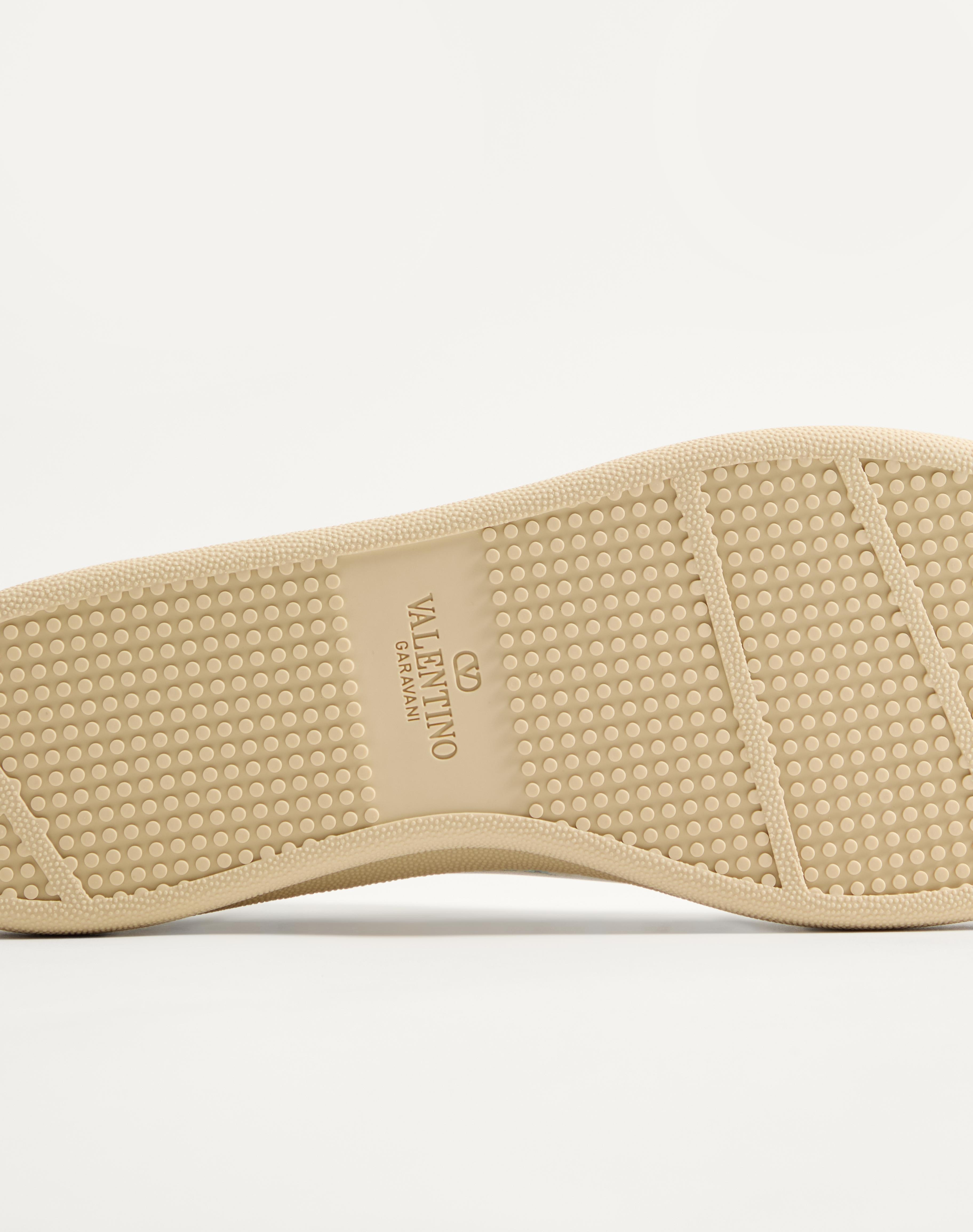 ROYCO SNEAKER IN NAPPA CALFSKIN WITH LE CHAT DE LA MAISON MOTIF - 4