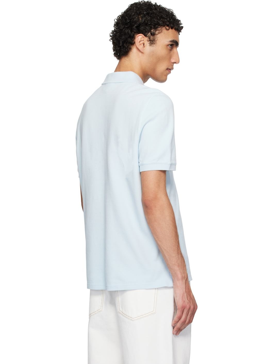 Blue Fox Head Patch Regular Polo - 3