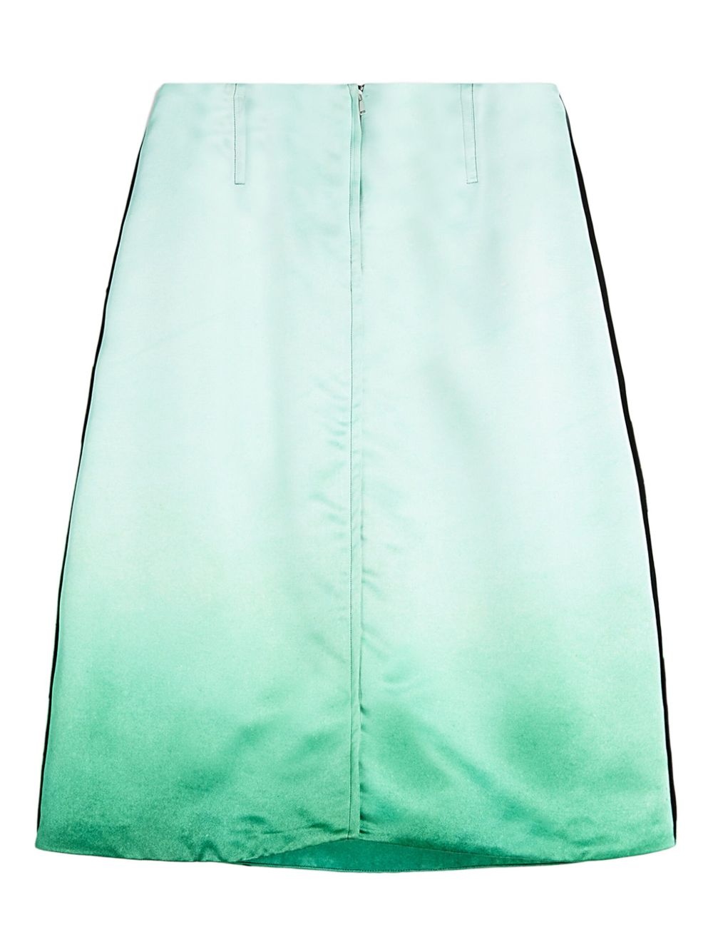 printed satin skirt - 6