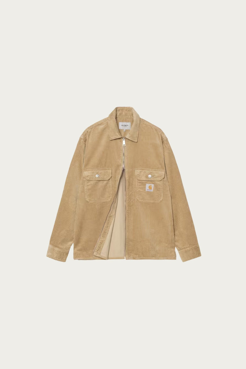 Carhartt Reynold Shirt Jac - Leather Rinsed outlook