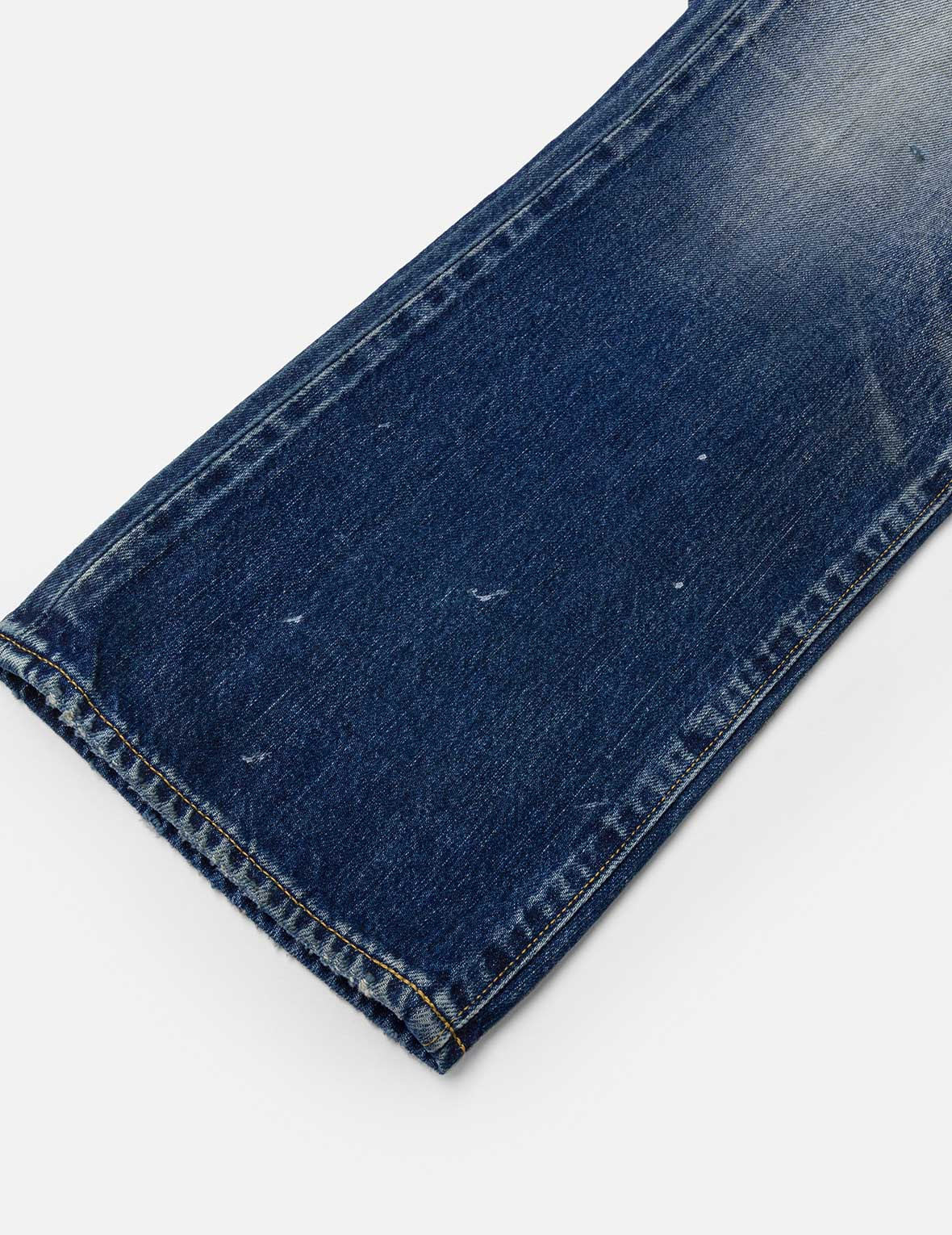 Washed Seagull Print Regular Fit Jeans - 13