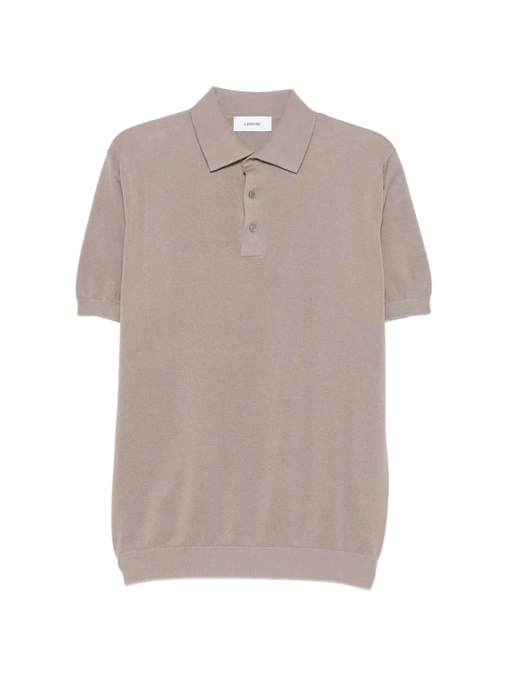 buttoned polo shirt - 1