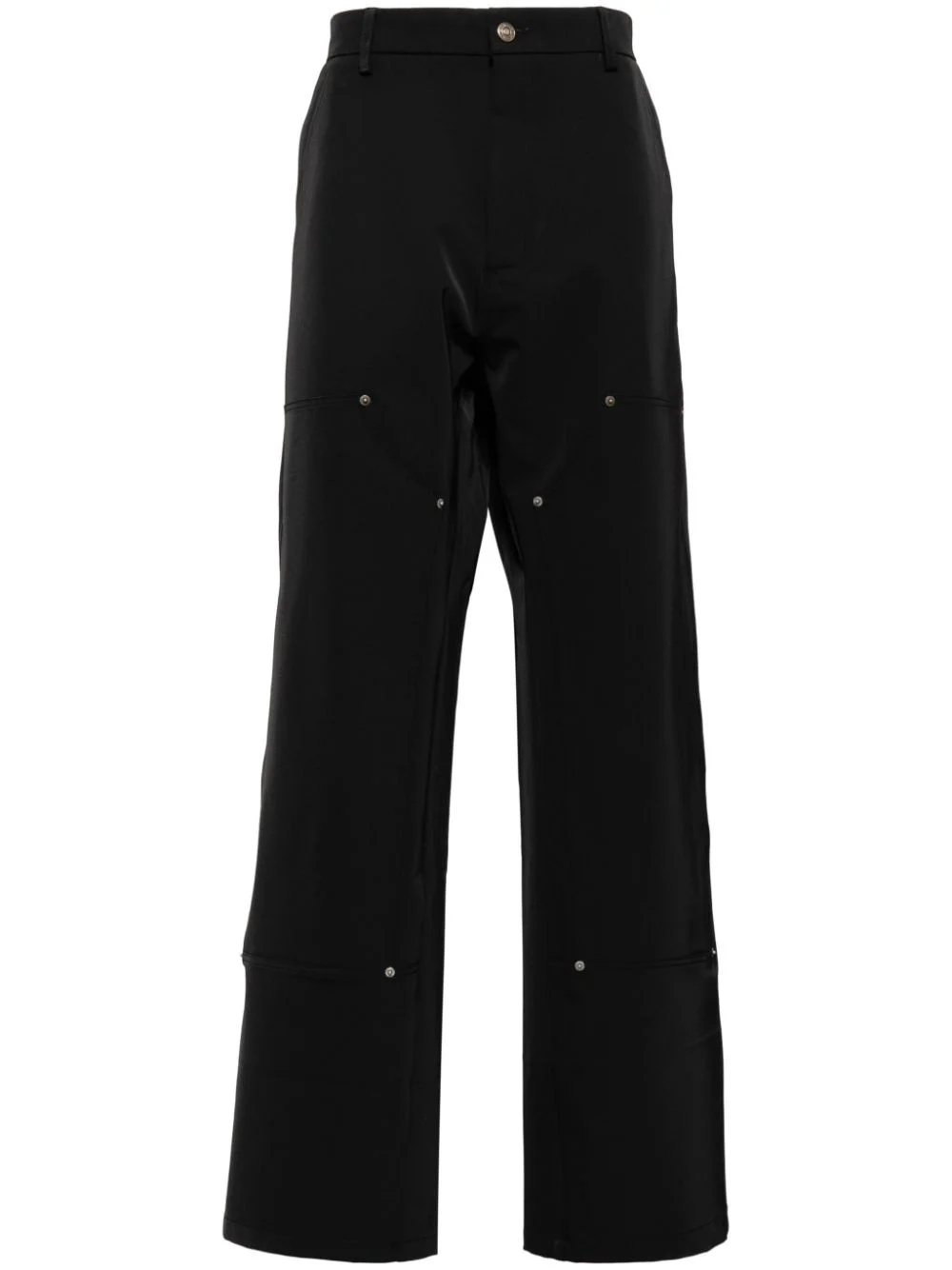 technical twill work trousers - 1