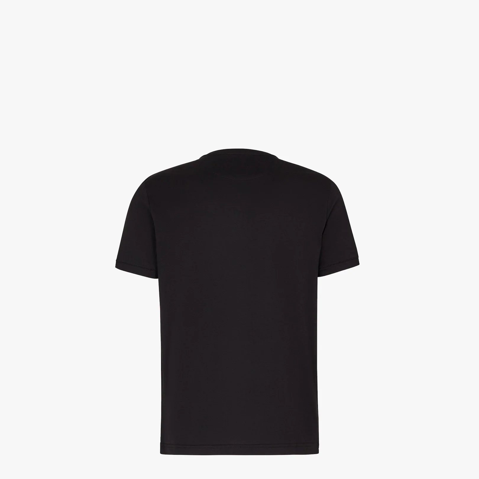 Black cotton T-shirt - 2