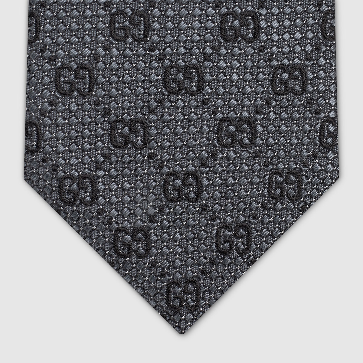 GG silk jacquard tie - 3