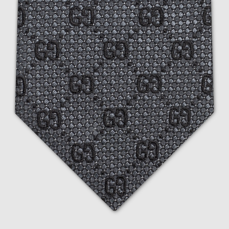 GG silk jacquard tie 3