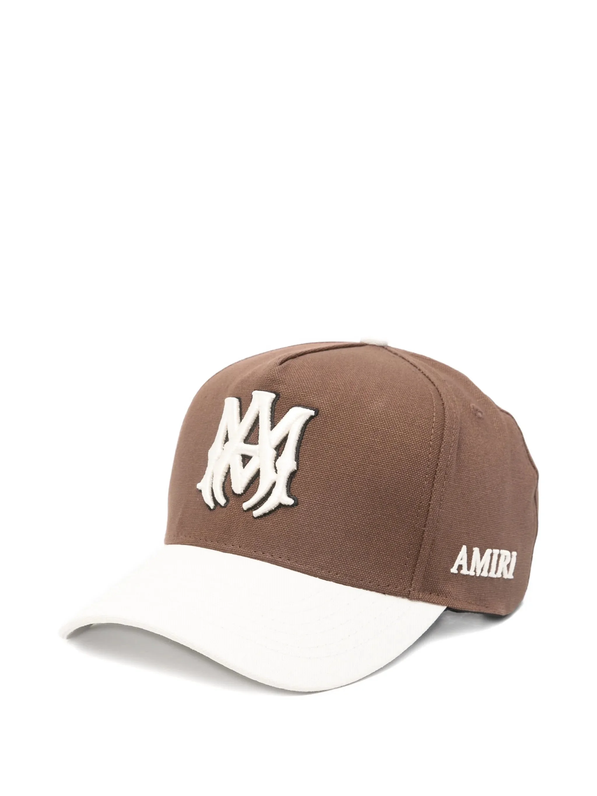 embroidered-logo baseball cap - 1
