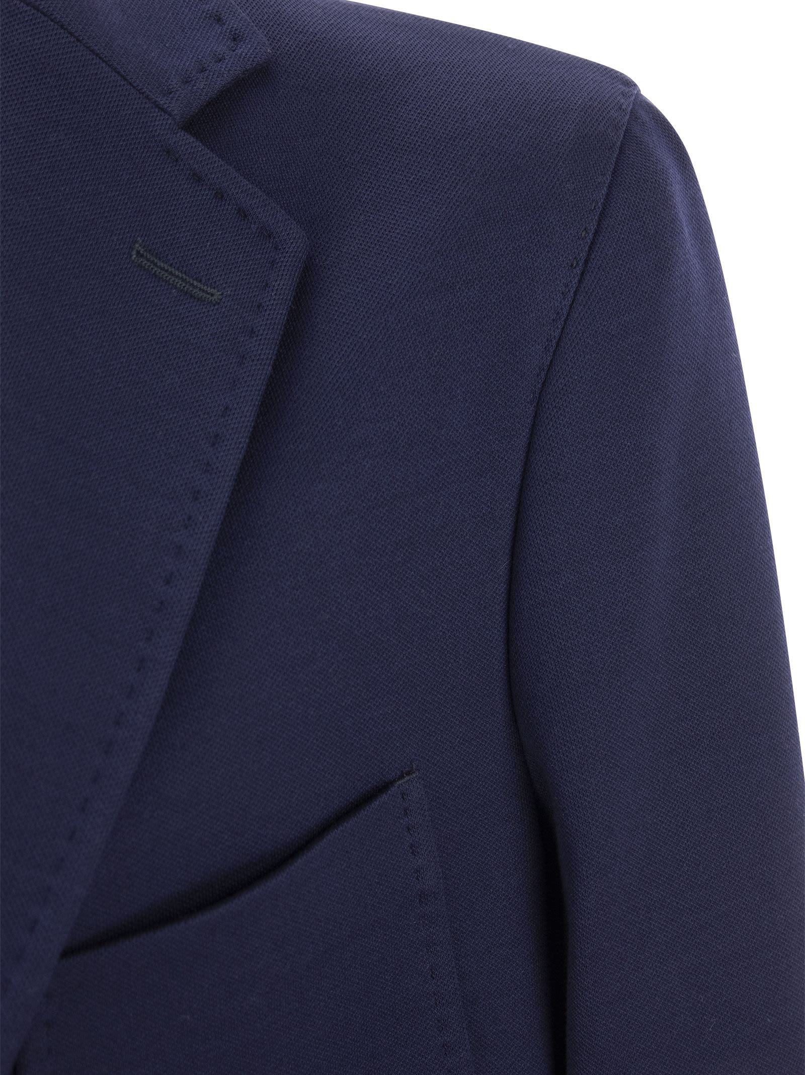 Peserico - Peserico Men Single-Breasted Blazer In Cotton Blend - 4