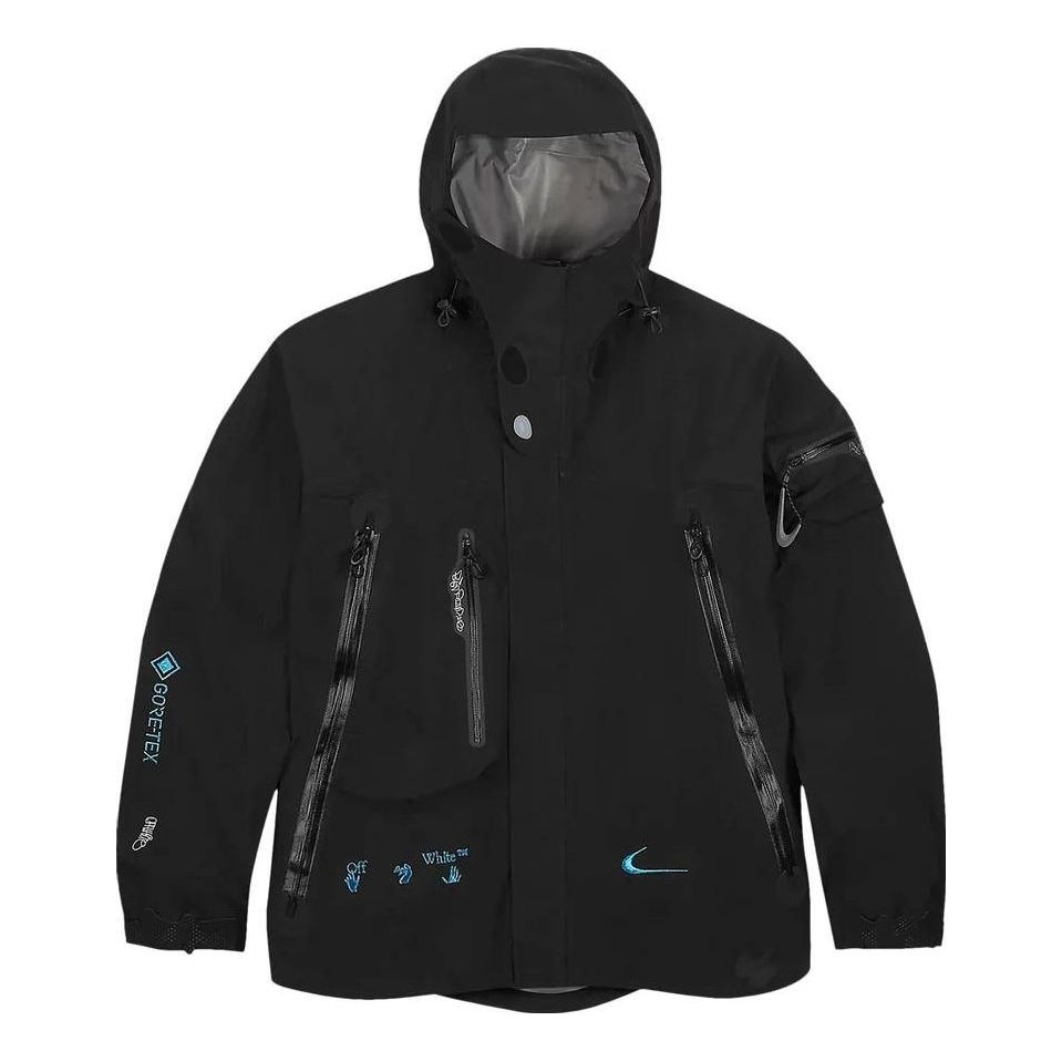 Nike x Off-White CL Jacket 'Black' DQ6456-010 - 1