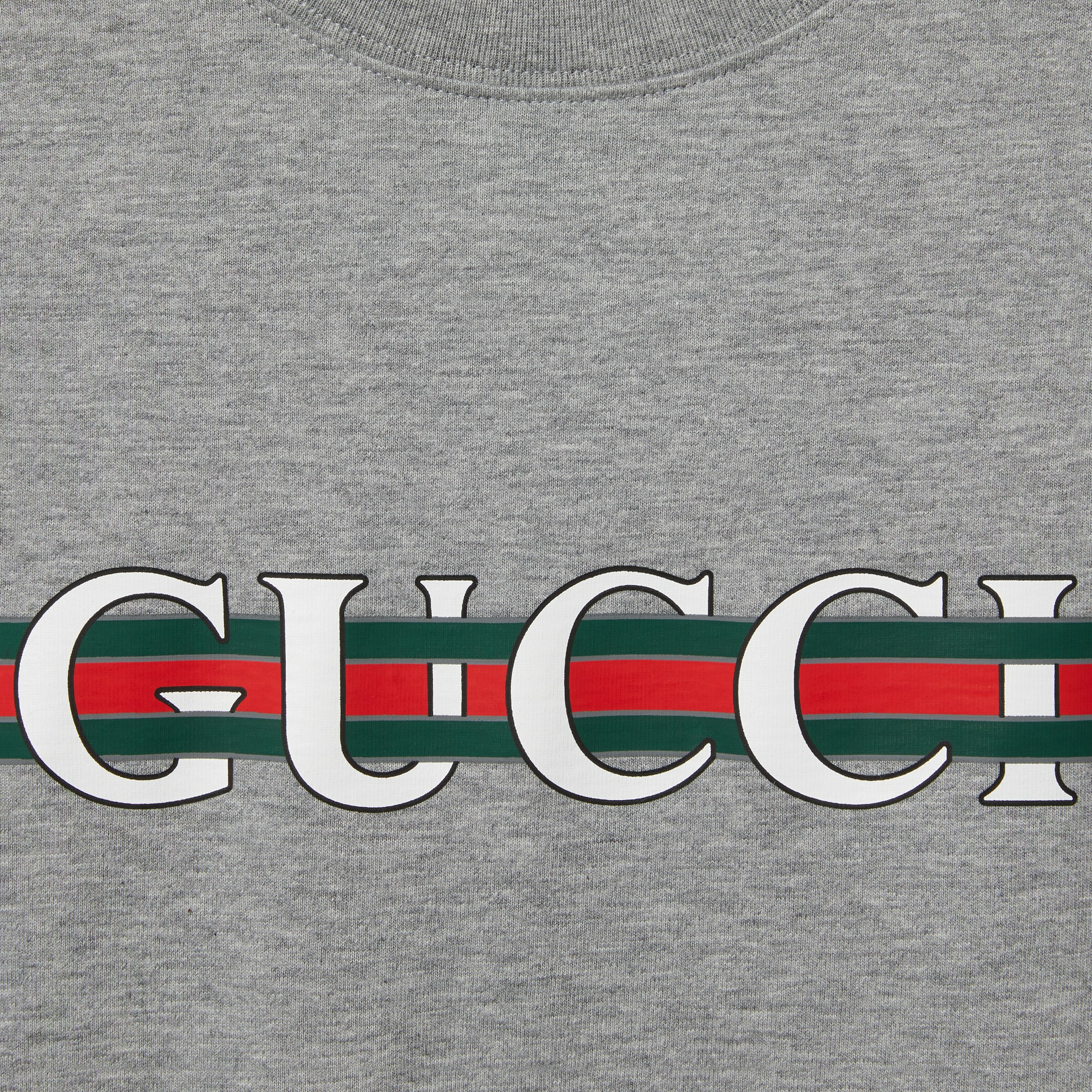 Cotton jersey T-shirt with print - 7