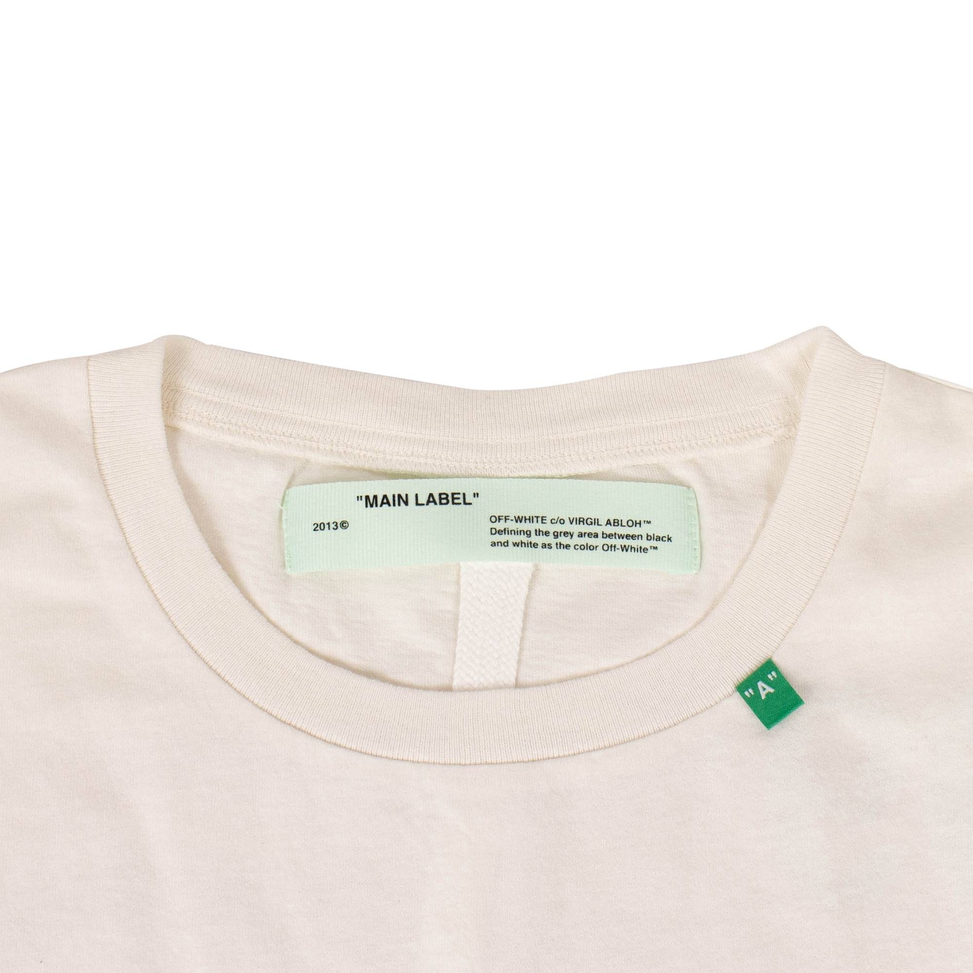 Off-White Stencil Logo T-Shirt 'White' - 3