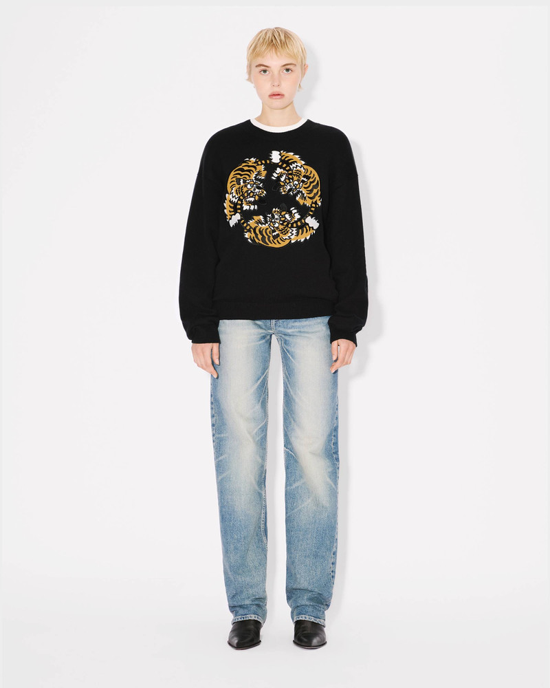 'KENZO VERDY MARKET' genderless embroidered jumper in wool and cotton 5