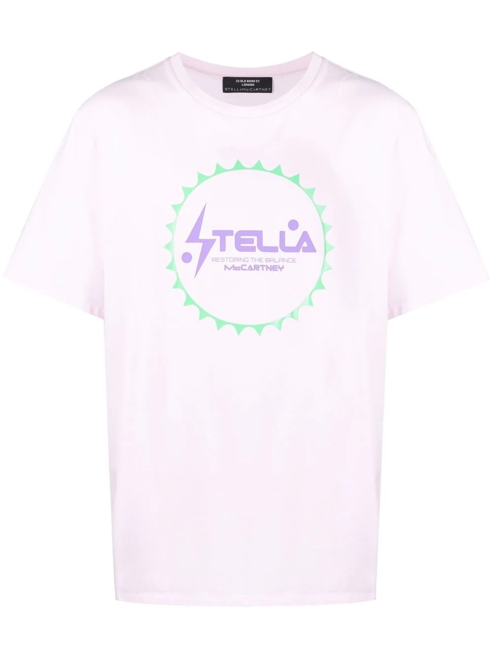 logo-print T-shirt - 1