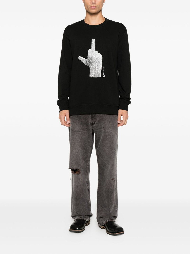 ih nom uh nit diamond-glove sweatshirt outlook
