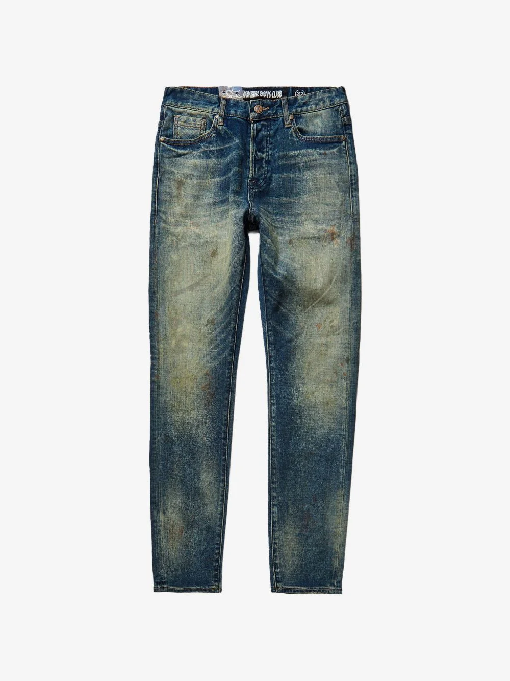 embroidered bootcut jeans - 1
