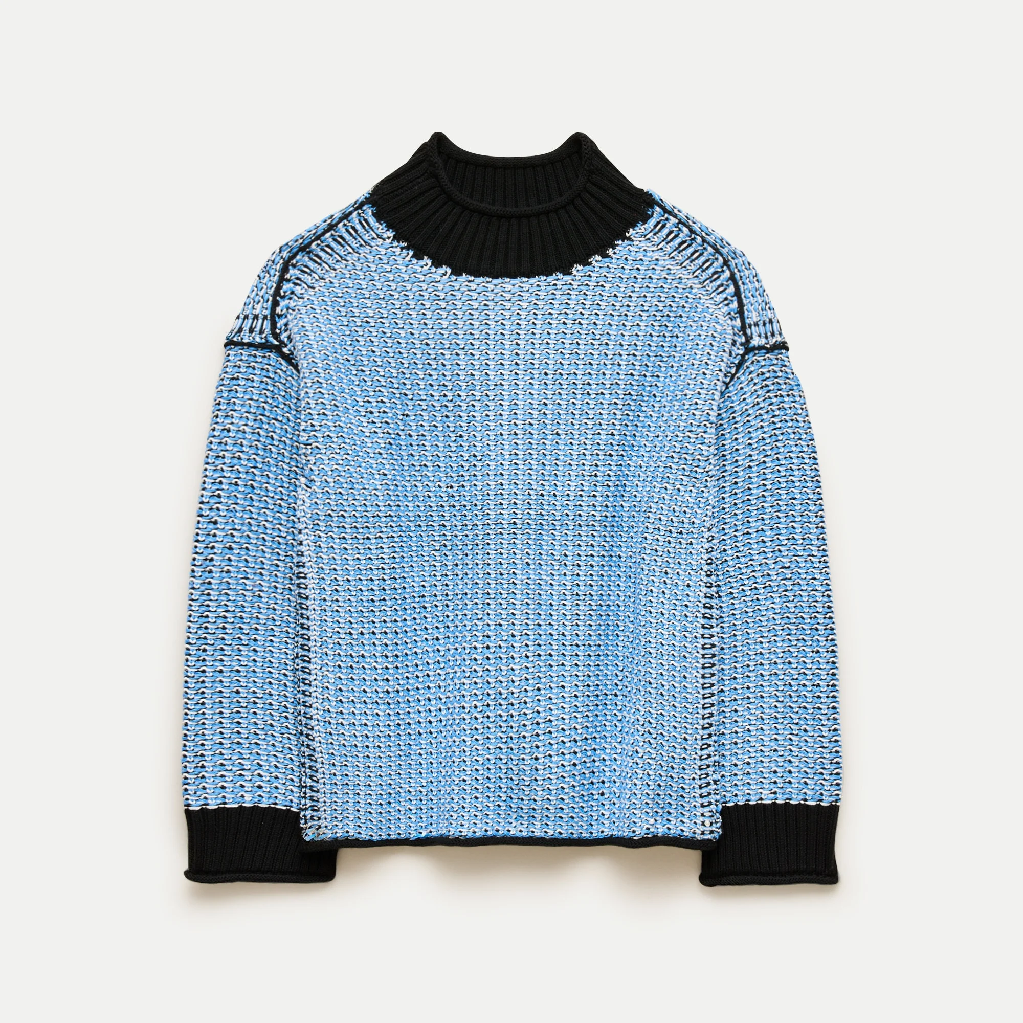 2025 Rollneck™ sweater in tweed stitch - 1
