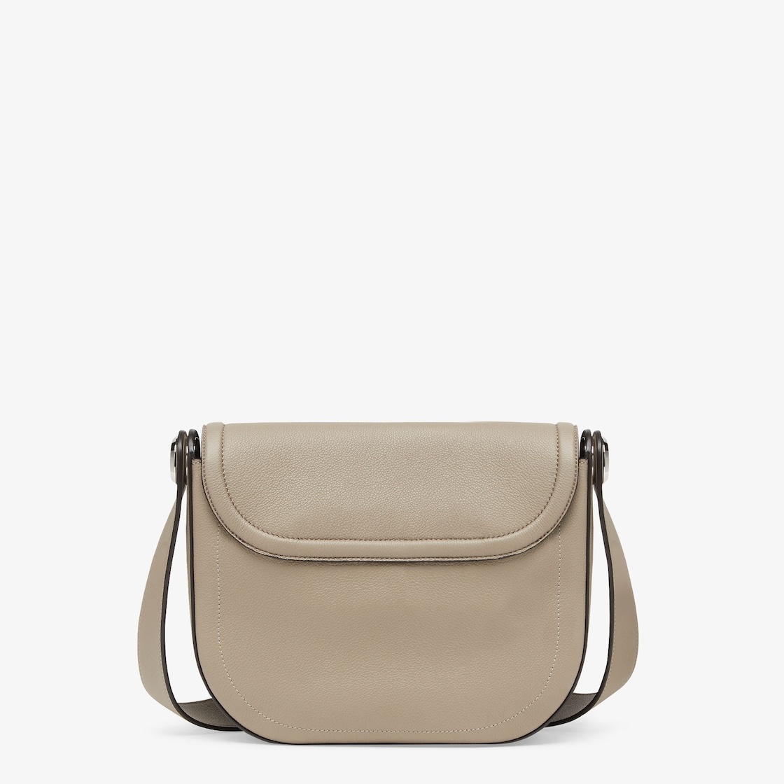 Fendi Roma Leather Chiodo Messenger - 3