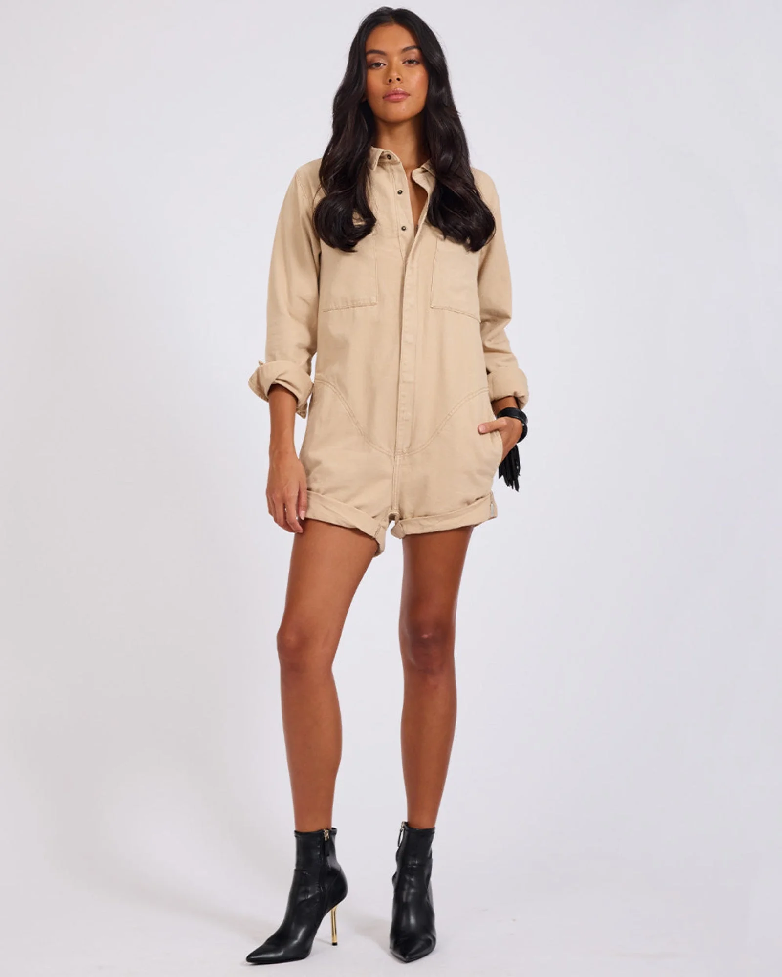 Prophecy Jumpsuit - Stone - 1